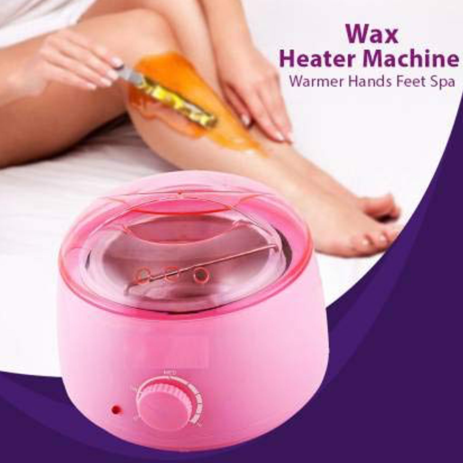 Wax heater machine with automatic shut-off Wax heater machine with automatic shut-off